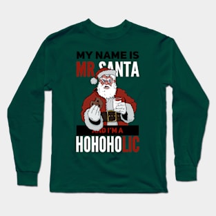 Mr Santa (without background) Long Sleeve T-Shirt